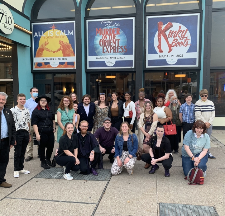 Student at Curtain Up